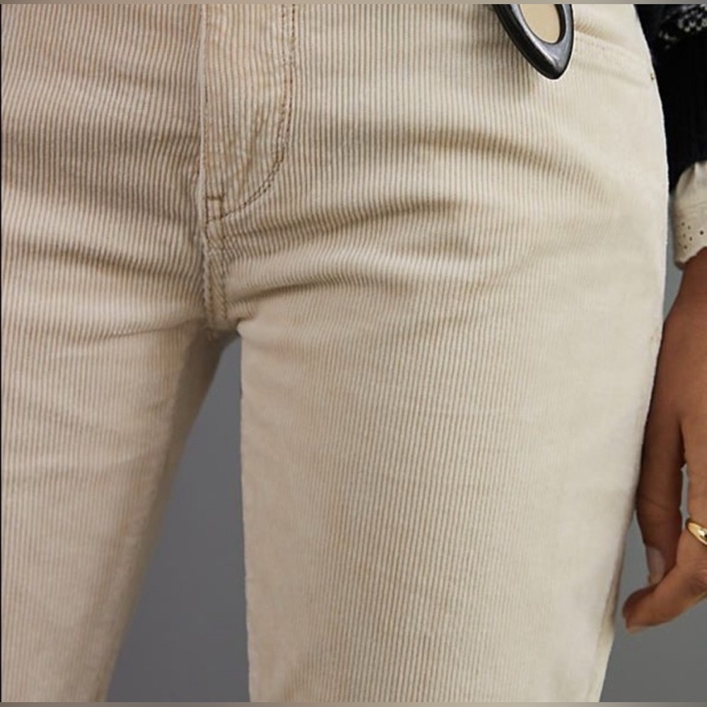 Pilcro | The Slim Boyfriend Corduroy Jeans | NWT Cream 27 - Picture 14 of 16